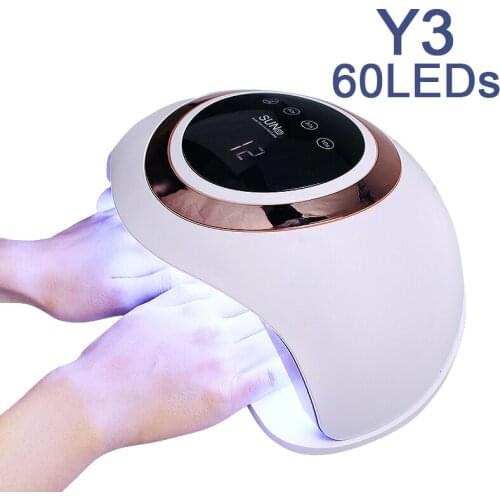 New UV Lamp For Manicure 120W Big Power LED Nail Dryer Lamp for Curing All Gel Polish Drying UV Gel Smart Timing Lamp for Nails