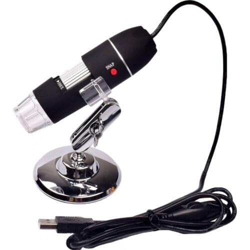 New 50-500X Usb Digital Microscope Camera Led Electronic Professional Mount Magnification Glasses Desk Loupe industry camera