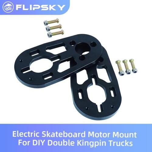 New DIY Electric Skateboard Motor Mount Bracket Parts for DIY Double Kingpin Trucks for 50/60 series motors