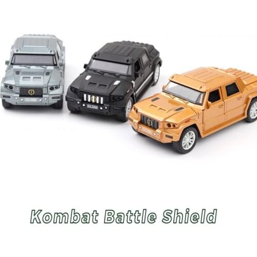 1:32 Scale Kaibahe War Shield Metal Toy Alloy Car Diecast Toy Vehicles Car Model Miniature For Kids Christmas Toy Free Shipping