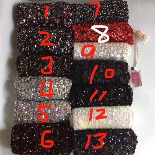 High quality embroidered tulle sequins lace fabric BZL-12.2313 african net lace fabric with sequins