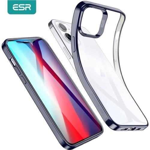 ESR Case for iPhone 12/12 Pro 2020 Color Frame Ultra Thin Soft TPU Protective Phone Case for iPhone 12 mini iPhone 12 Pro Max