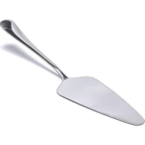 Stainless Steel Cake Pizza Shovel Wedding Birthday Cake Slicer Cutter Pastry Decorating Tools Bakeware Cream Spatula Divider