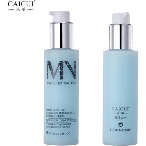 Small Molecule Collagen Anti Wrinkle Essential Anti aging Serum Deep Moisturizing Essence Face Lotion Toner Skin Care