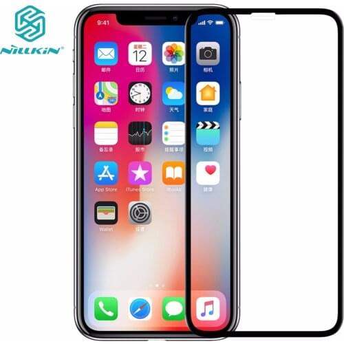NILLKIN Amazing 3D CP+MAX Nano Anti-Explosion 9H Tempered Glass Screen Protector For Apple Iphone XS iphone X full cover glass