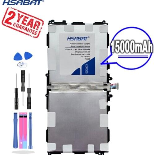 New Arrival [ HSABAT ] 11500mAh Battery for T8220E Samsung GALAXY Note 10.1 Tab Pro 10.1 P600 P601 P605 SM-P607 SM-T520 SM-T525