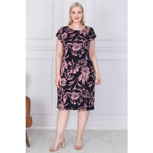 Womens Large Over Size Dress Summer Leaf Patterned Viscose Maternity Dresses Pregnant 2021 Fashion Female Clothes English