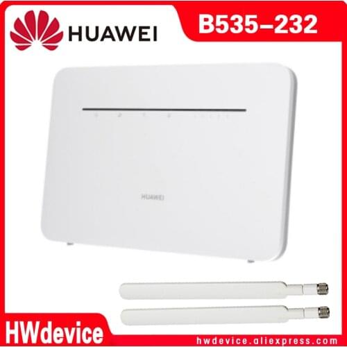 Unlocked HUAWEI B535 B535-232 Router 4G 300Mbps CPE Routers WiFi Hotspot Router with Sim Card Slot PK B525