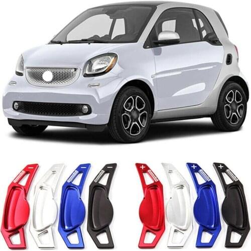 Savanini Alloy Add-On Steering Wheel DSG Paddle Shifters Extension For Smart fortwo 2009-2017