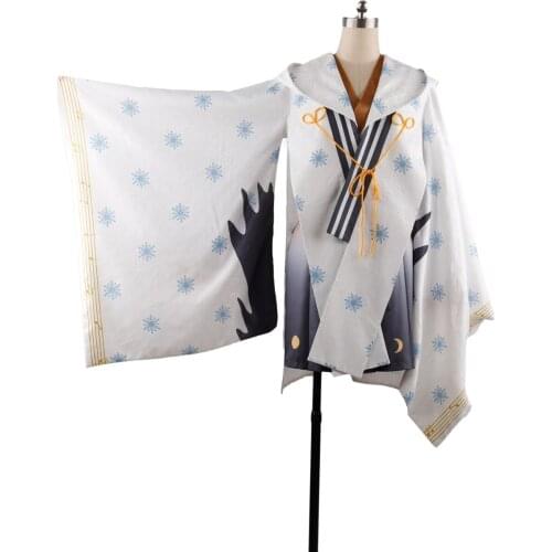 Snow Miku Yuki Witch Kagura ver. Kimono Halloween Carnival Cosplay Costume Custom Made