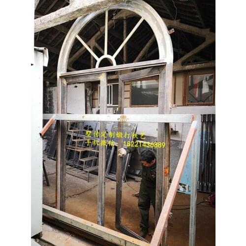Antique wrought iron doors and rot iron doors