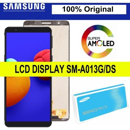 Super AMOLED 5.3" Display For Samsung Galaxy A01 Core SM-A013G/DS LCD With Touch Screen Digitizer Assembly Repair Parts