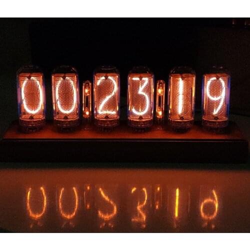 IN18 Glow Tube Clock Electronic Digital Glow Clock