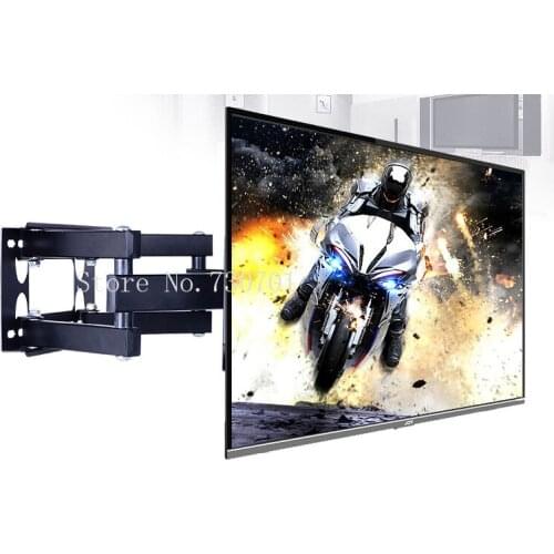 LCD TVled rack retractable rotating bracket TV Mount Wall Mount Wall Stand Adjustable Mount Arm Fit for 32"-70" Max Support 50kg