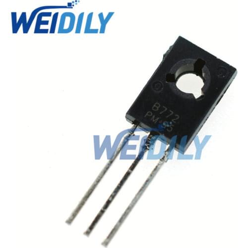 20PCS/Lot Triode Transistor B772 2SB772 3A/40V PNP Power Triode New Original