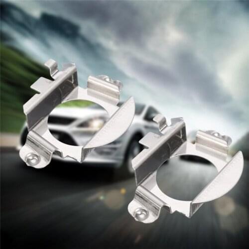 2pcs/lot H7 HID Xenon Bulbs Base Holders Adapters Retainer Clips Kit Car-styling