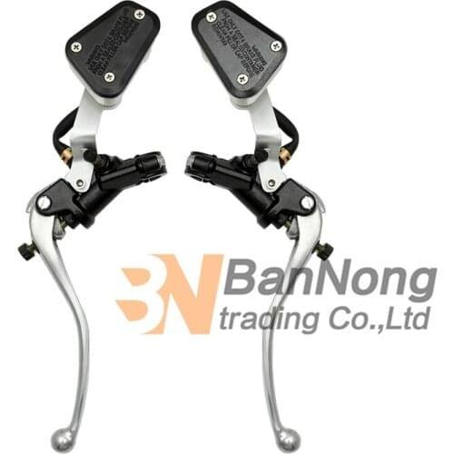 Free shipping Motorcycle 7/8"22mm Left&right Clutch brake Hydraulic Master Cylinder pump Levers For Ducati 848 795 796 1100 1200