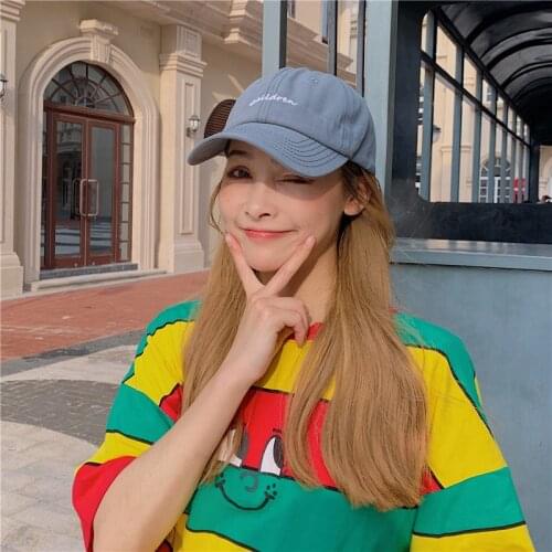 Letter Embroidery Baseball Caps for Men Hip Hop Snapback Caps Korean Style Baseball Hats For WomenOutdoor Dad Hats Gorras Hombre