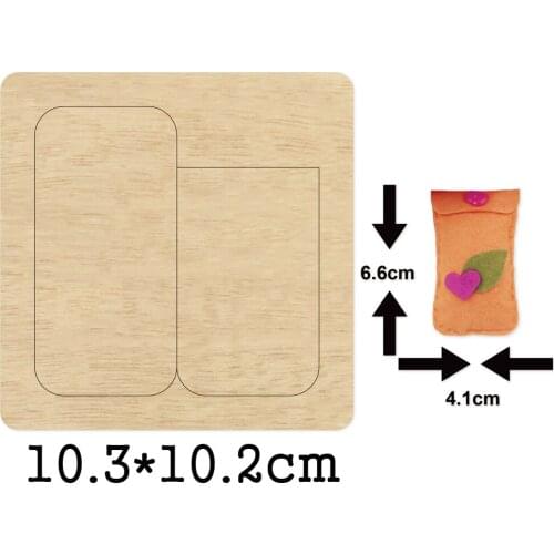 Cell Phone Bag Cutting Dies New Die Cut &Wooden Dies For Leather Cloth Paper Craft Fit Common Die Cutting Machines on the Market