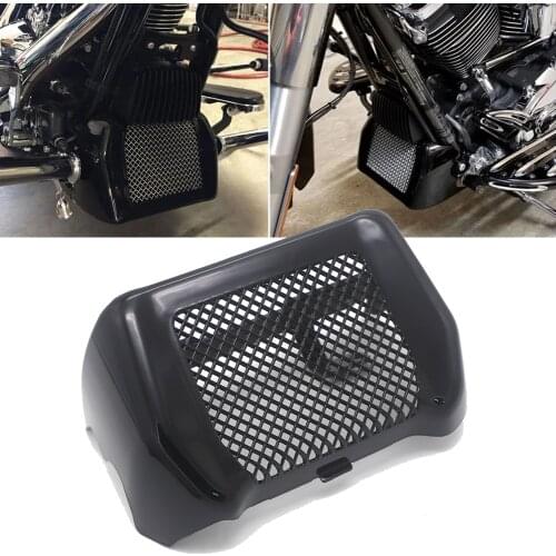 For Harley Touring Road King Street Glide FLHXS FLTRX FLHR 2017-2018 Motorcycle Engine Oil Cooler Cover Trim Mounting Kit