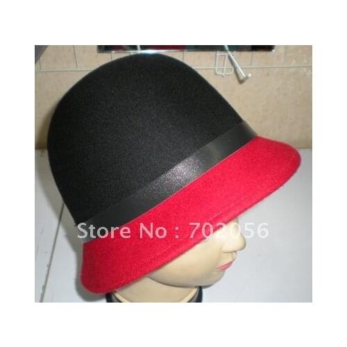 2-tone Wool bucket hat Warm Fashion Mixed color 6pcs/lot#2319