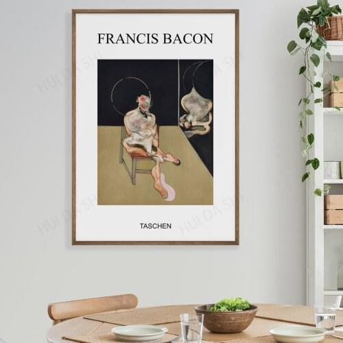 Francis Bacon Art Exhibition Digital Download Poster Large Szie Canvas Print Home Decor