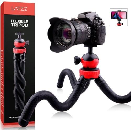 Mini Gorillapod Travel Flexible Octopus Mobile Phone Tripod With Holder Adapter for iPhone DSLR Digital Camera Nikon Gopro