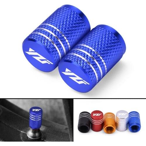 Motorcycle CNC Aluminum Wheel Tire Valve Stem Caps Wheel Stem Cap Dustproof Cover for Yamaha YZF R3 R25 R6 R1 R125 250 2013-2021
