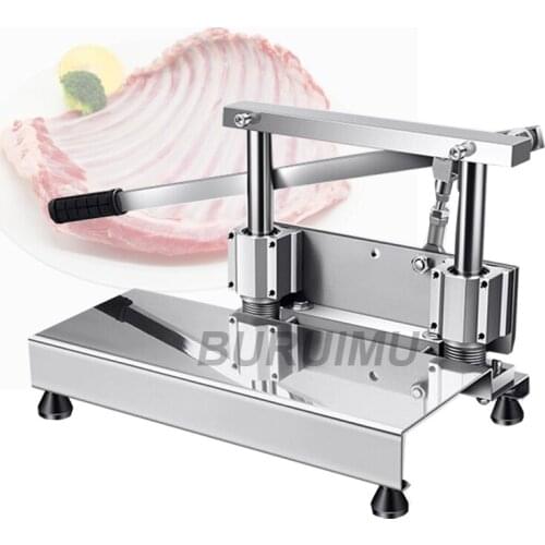Commercial Household Manual Lamb Beef Slicer Meatloaf Meat Cutting Machine Vegetable Mutton Rolls Hand Mincer Cutter