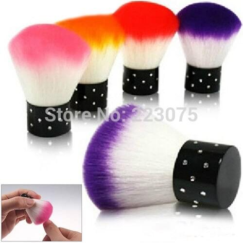 Cosmetic Nail Art Nice Nail Dust Cleaner Brushes Acrylic & UV Gel Nail Art Accessories 10pcs/lot