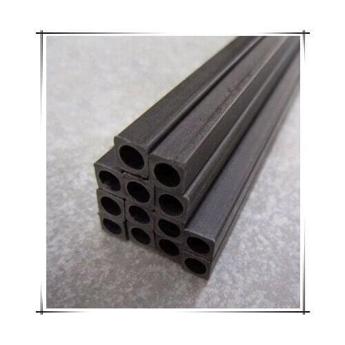 8mm*8mm*6.5mm(ID)*1000mm carbon fiber pultrusion square tube (inside is round)