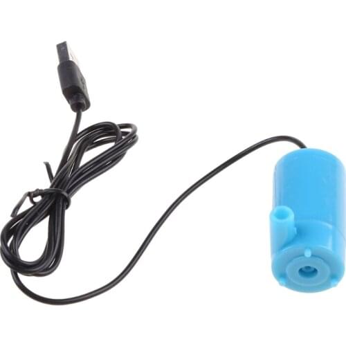 Micro Submersible Water Pump Fish Tanks Aquarium USB Powered DC 5V 2-3L/min Mini Motor Water-pump