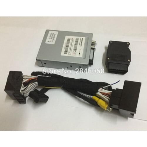 Rear view camera retrofit interface for BMW idriver 5 with EVO system