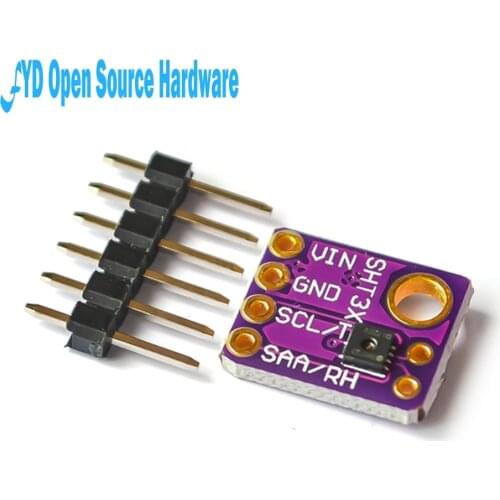1pcs SHT30 Digital Output Temperature and Humidity Sensor Module IIC I2C Interface 3.3V GY-SHT30-D For