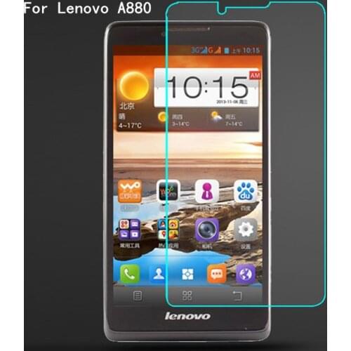 Original Tempered Glass For Lenovo A880 Screen Protector Toughened protective film For Lenovo A880 glass