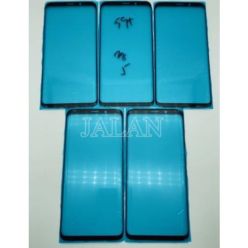 2pcs Front Glass For S9 S9 Plus g935 Glass LCDTouch Screen Panel Outer Glass Replacement For Digitizer Display Repair Renove