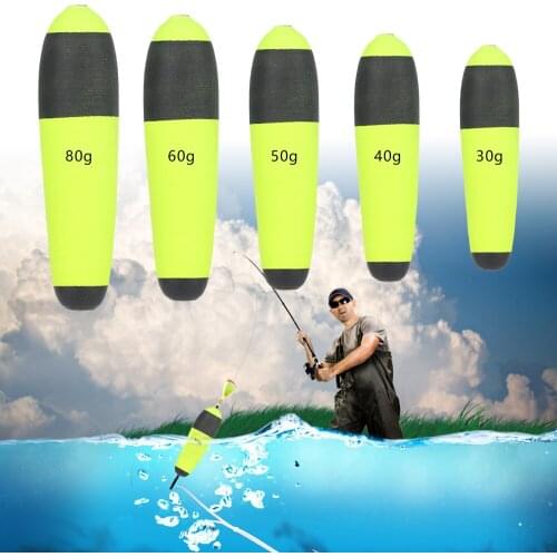 2021 NEW Portable Buoyancy Eva Foam Fishing Float Led Inline Bobbers Floating Cat Fish Pike Flotadores Camping Fishing Equipment