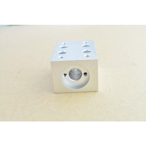 LINK CNC T6 T8 screw nut housing bracket white black for MGN12C