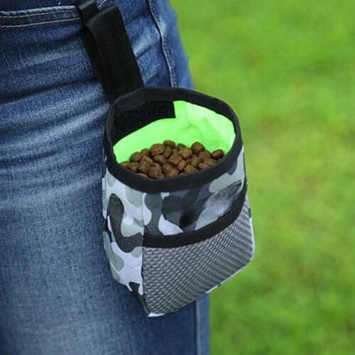 Outdoor Portable Training Dog Snack Bag Strong Wear Resistance Large Capacity Snack Reward Waist Bag Pet Training Supplies