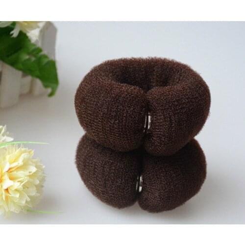 1 Pcs Hair Bun Maker Donut Magic Foam Sponge Shaper Ring Hairstyle DIY Twist Accessories Hair Styling Tools for Girls
