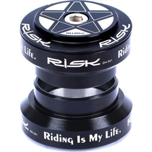 RISK Aluminum Alloy Bicycle Headset,Aluminum Alloy Bike Bearings Bike Headset for straight Steer