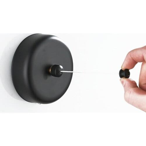 Stainless Steel Clothes Drying Rack Rope Home Storage Black White Sliver Retractable Laundry Hanger Clotheslines Clothes Dryer