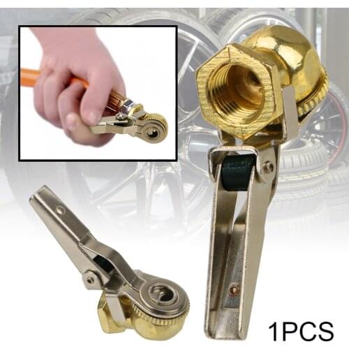 Car Ball Foot Air Chuck Brass For Tire Changers Inflate Repair Tools 3/4" Hex With 1/4" NPT Female Thread Truck Auto Accessories