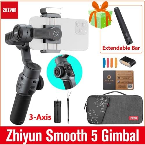Can ship from EU,AU,US) Zhiyun Smooth 4 3-Axis Handheld Gimbal Stabilizer for iPhone X 8 7 Plus Samsung S8+ S8 S7 S6 S5,Handle
