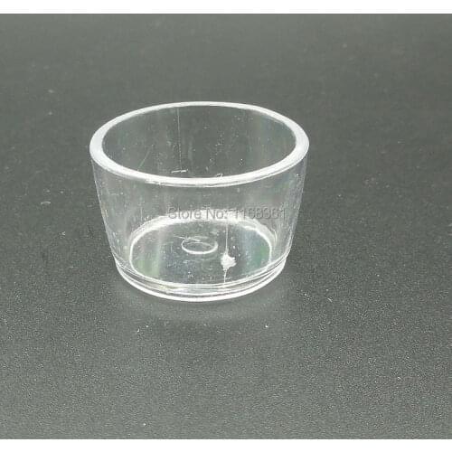1pcs/lot Clear kawaii bowl cup imitation PVC Plastic glass 27mm Artificial Parfait Cups Miniature Food Deco Part A012-12