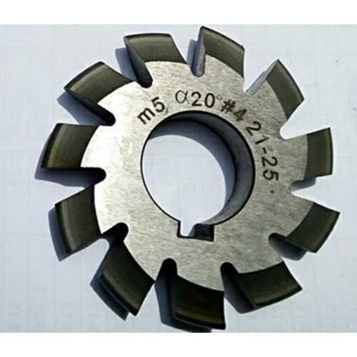 1PC Sold separately Module 5 PA20 Bore32 1#2#3#4#5#6#7#8# Involute Gear Cutters M5