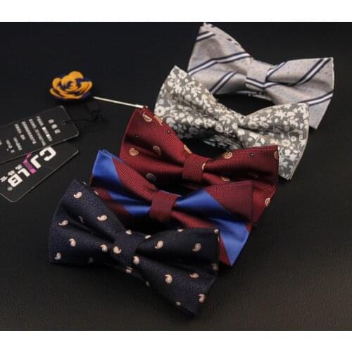 18color fashion designer 1200needle classic mens women bow tie jacquard print business wedding butterfly bowtie 300pcs/lot fedex