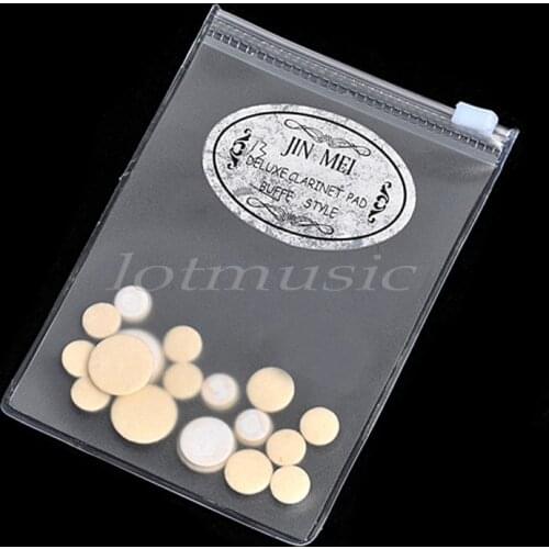 1 Set Clarinet Pads 17 Pcs Clarinet Pads Accessories Replacement Musical Instrument