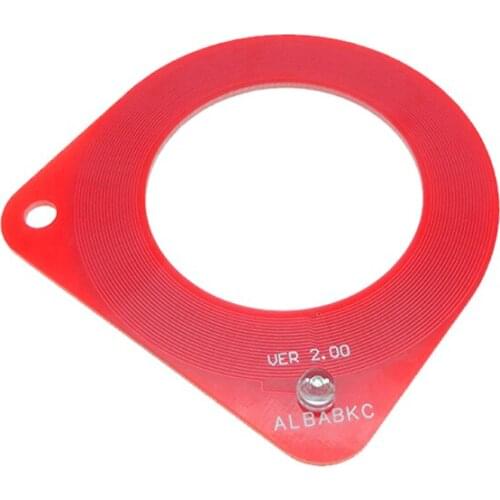 ALBABKC Car Key Detection Coil Auto IMMO Immobiliser Signal Detection For Check If The Anti-Theft Communication Is Normal RED