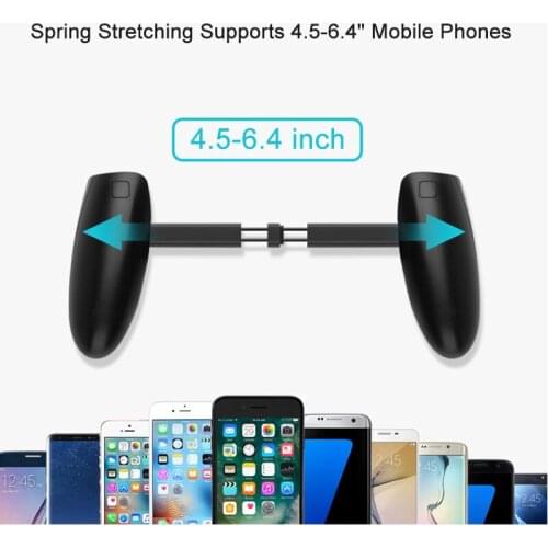 Wireless Gaming Trigger Controller Gamepad Phone Games Handle for PUBG Rules of Survival EM88